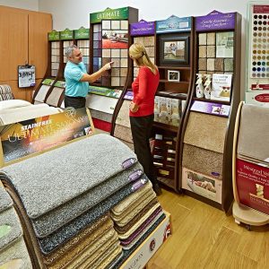 carpet and flooring showroom