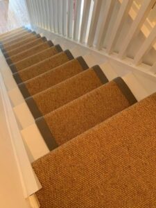 Alternative Flooring Sisal Panama, Donegal with binding & Stairrods