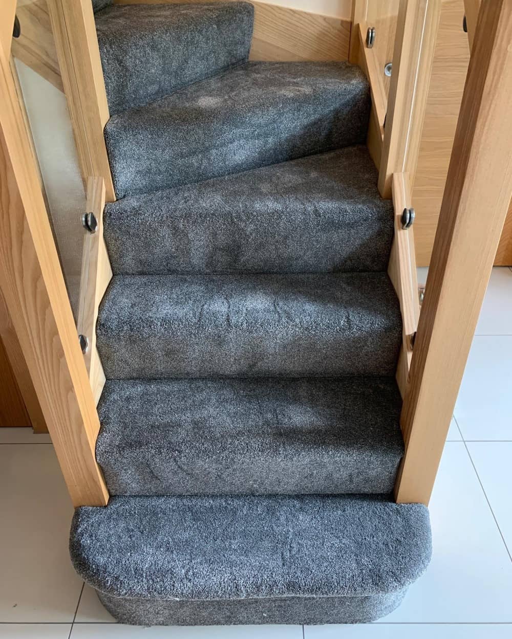 Dark Grey Stair Carpet