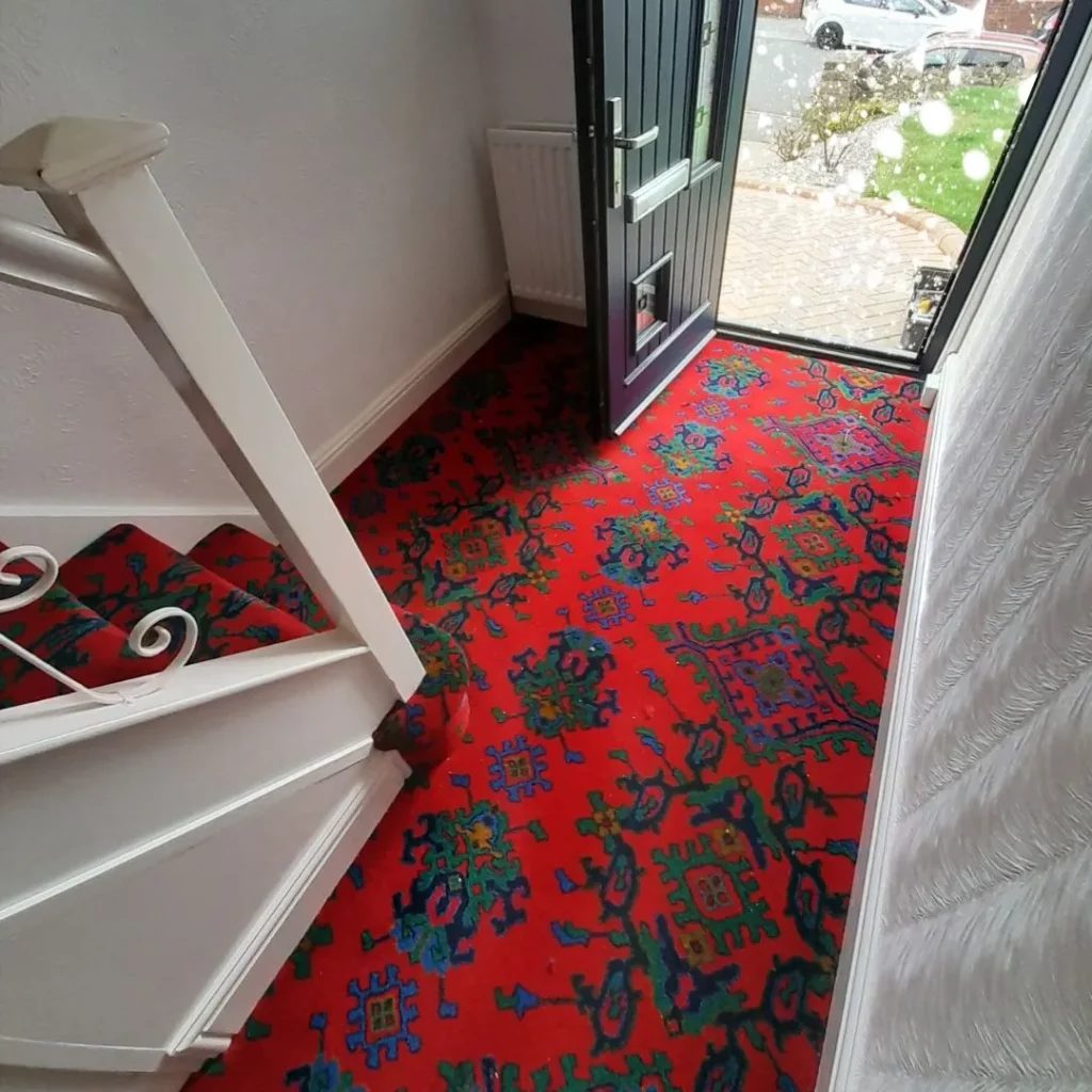 Axminster Carpets Tamar Turkey Red