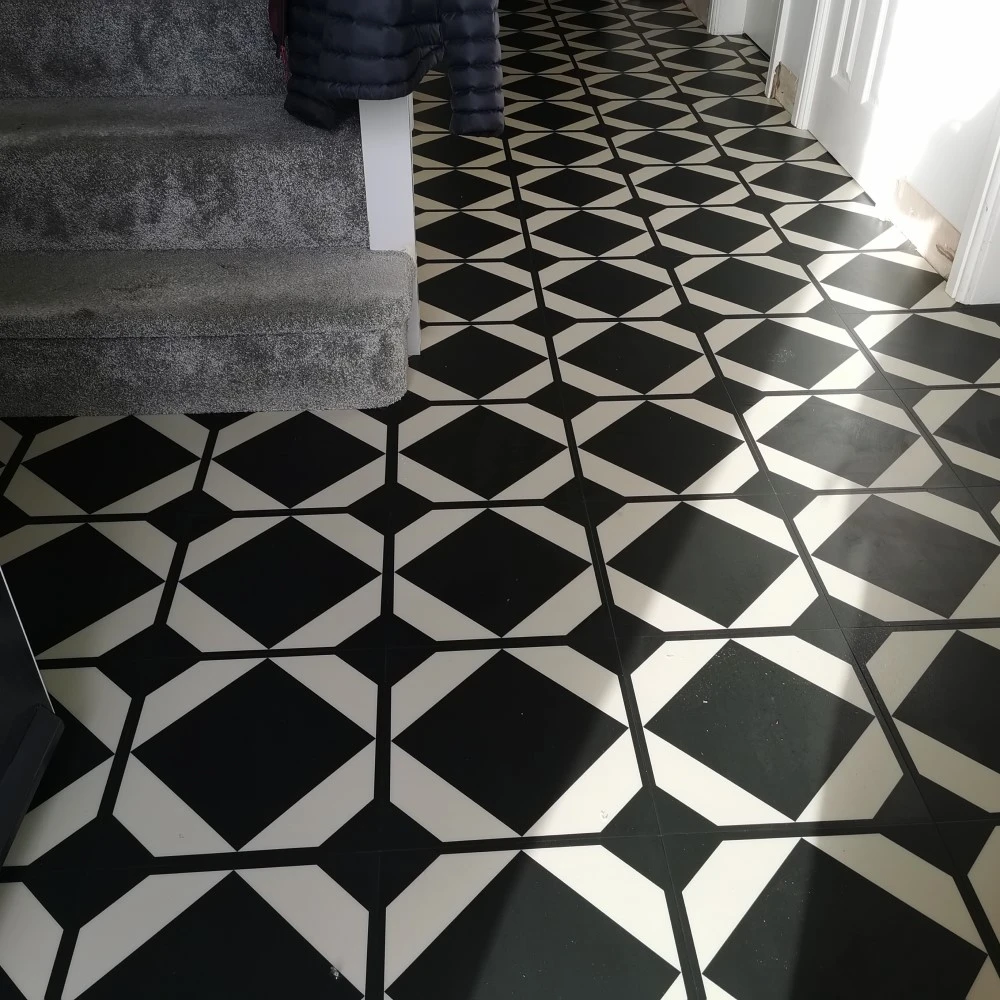 Harvey Maria Checkerboard Floor