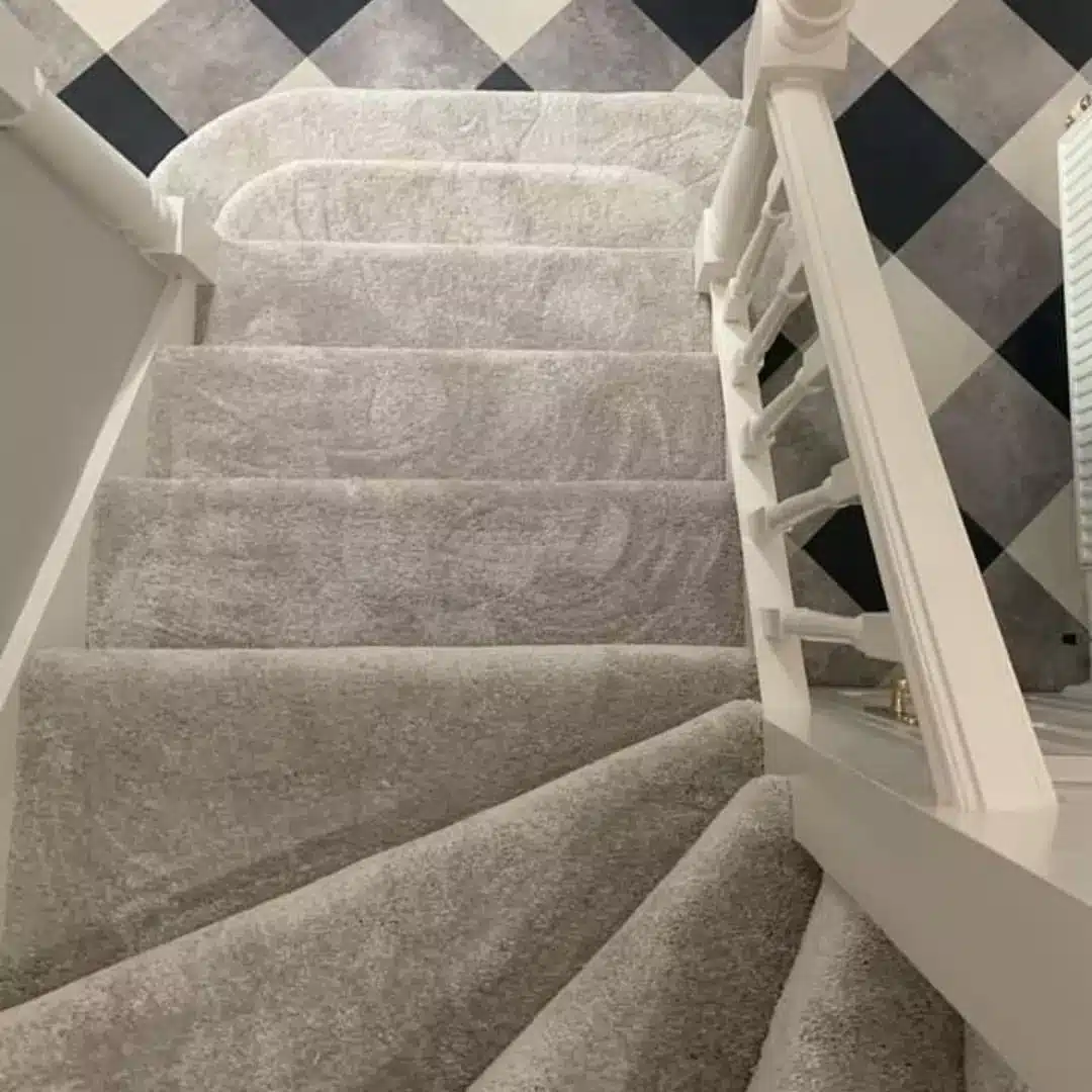 Light Grey Stair Carpet