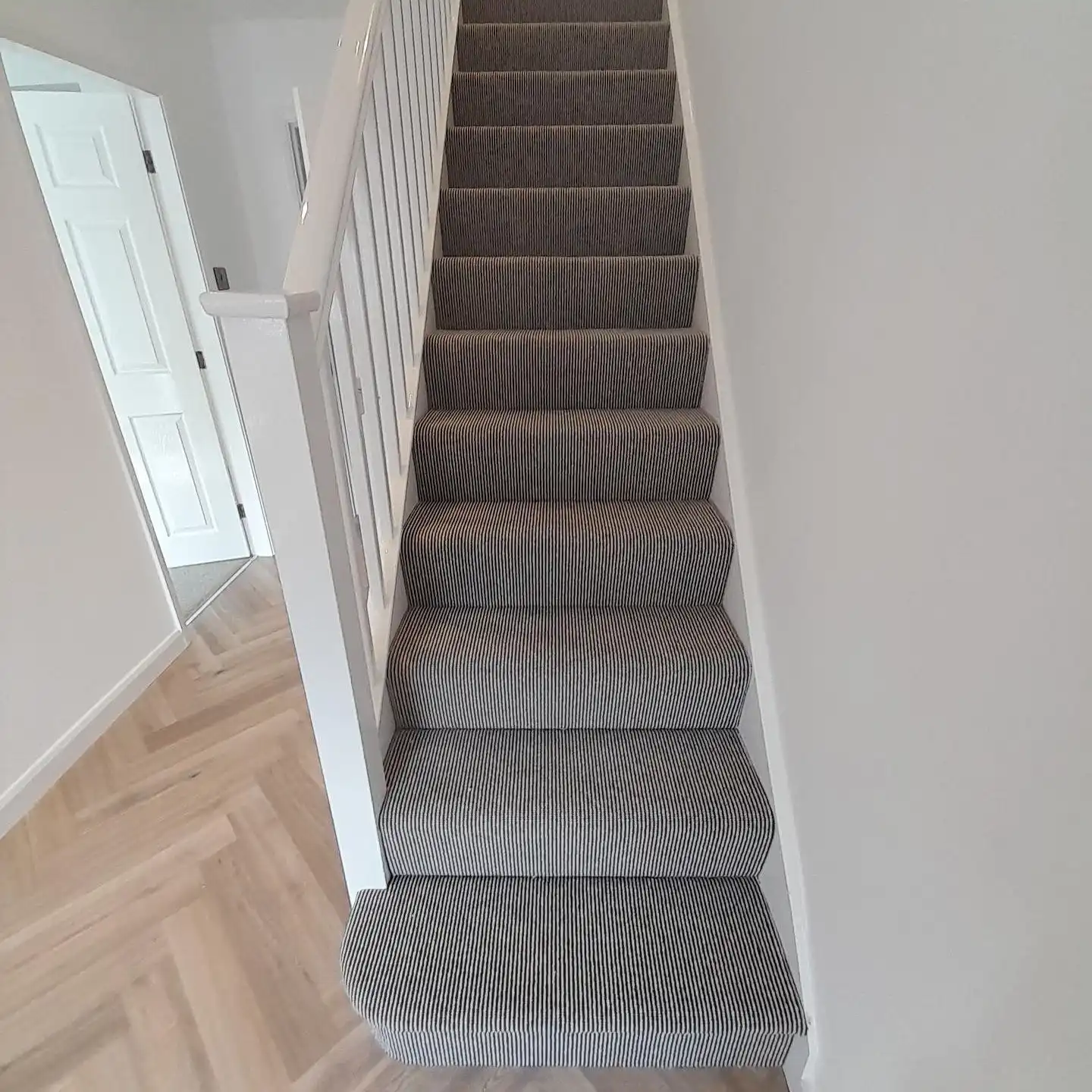 Monochrome Stripe Stairs