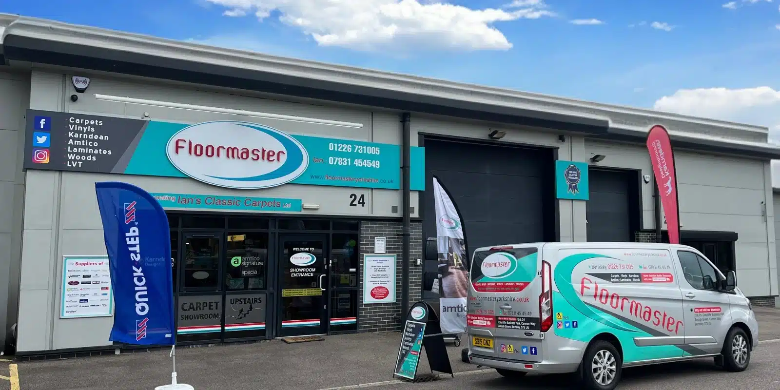 Floormaster Showroom, Floors & Carpets In Barnsley, Yorkshire