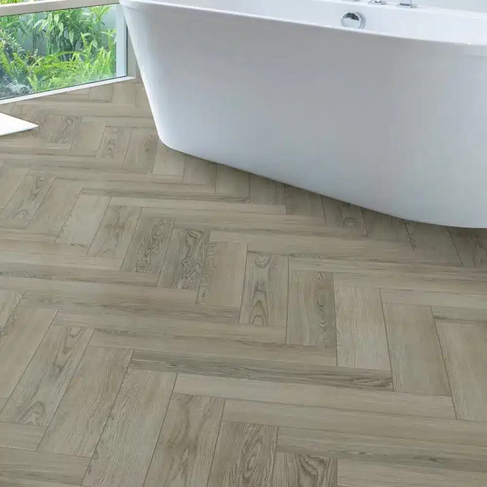 FirmFit Vinyl Flooring - Waterproof, Soundproof and Pre-Grouted