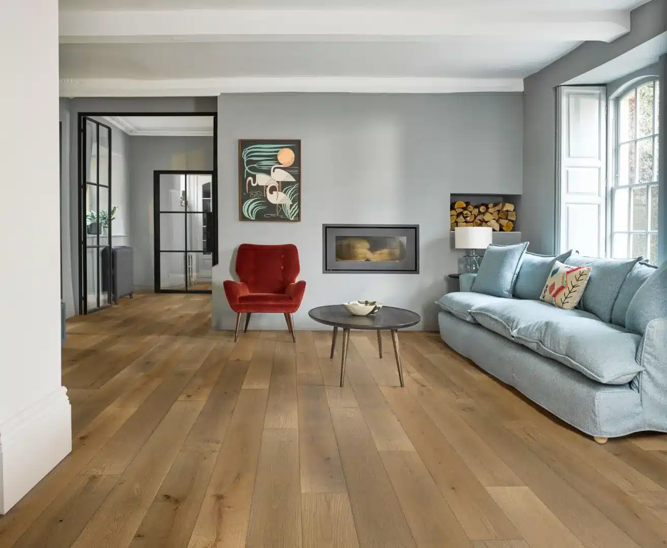 Victorius Wood Plank - 14/3 worn brushed & oiled plank